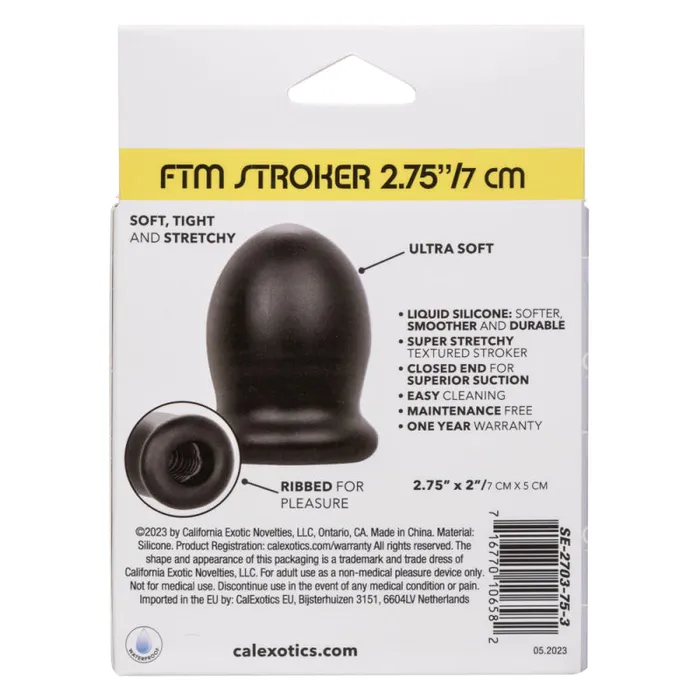 Calexotics Anal Boundless Ftm Stroker 275 Inch 7 Cm Black Calexotics Anal Boundless Ftm Stroker 275 Inch 7 Cm Black