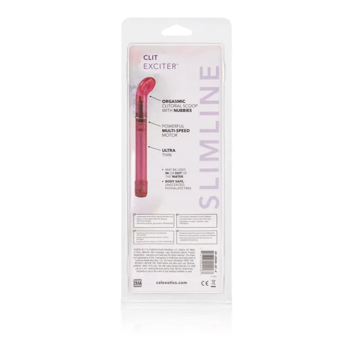 CalExotics Clit Exciter Pink Vibrators CalExotics Clit Exciter Pink Vibrators
