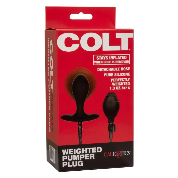 Calexotics Colt Weighted Pumper Plug Anal Calexotics Colt Weighted Pumper Plug Anal