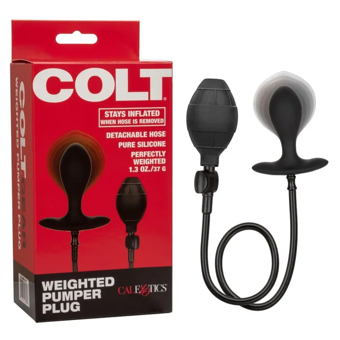 Calexotics Colt Weighted Pumper Plug Anal Calexotics Colt Weighted Pumper Plug Anal