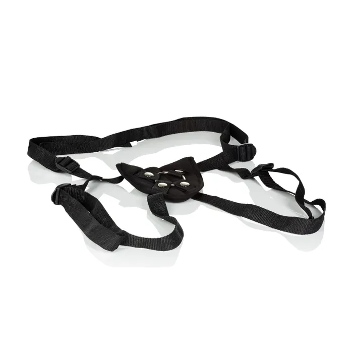 CalExotics Female Sex Toys Lovers Super Strap Universal Harness Black CalExotics Female Sex Toys Lovers Super Strap Universal Harness Black