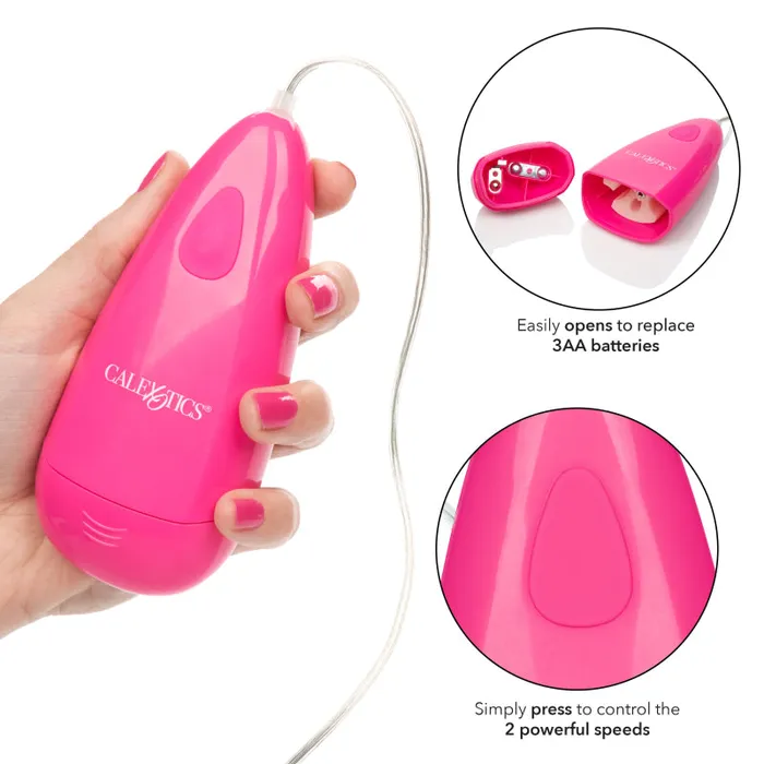 CalExotics Vibrators Waterproof Gyrating Bullet Pink CalExotics Vibrators Waterproof Gyrating Bullet Pink