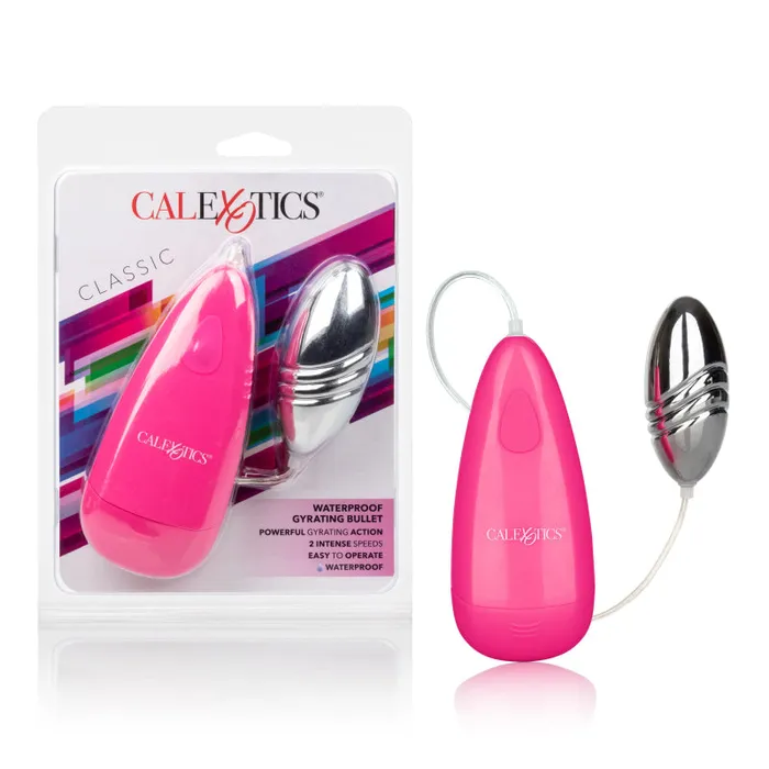 CalExotics Vibrators Waterproof Gyrating Bullet Pink CalExotics Vibrators Waterproof Gyrating Bullet Pink