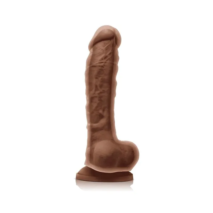Colours Dual Density 8 Dildo Brown nsnovelties Dildos Colours Dual Density 8 Dildo Brown nsnovelties Dildos