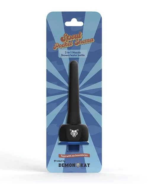 Demon Kat Spout Pocket Enema Demon Kat Vibrators