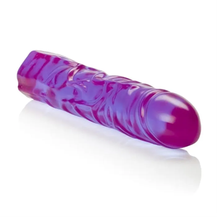 Dildos CalExotics Reflective Gel 85 Inches Veined Chubby Dildos CalExotics Reflective Gel 85 Inches Veined Chubby