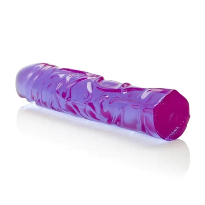 Dildos CalExotics Reflective Gel 85 Inches Veined Chubby Dildos CalExotics Reflective Gel 85 Inches Veined Chubby