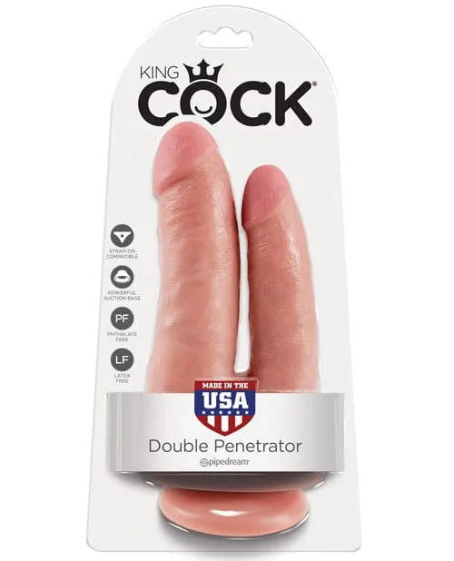 Dildos Pipedream Products King Cock Double Penetrator