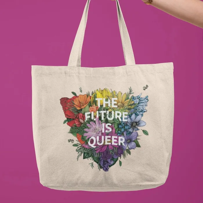 Dildos Transpainter The Future is Queer Tote Bag
