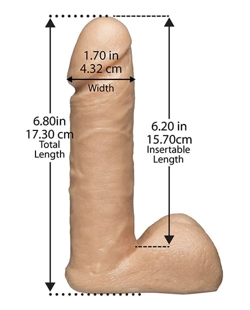Dildos VacULock 5 Realistic Doc Johnson Dildos VacULock 5 Realistic Doc Johnson