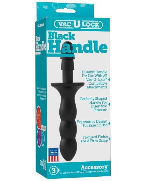 Doc Johnson Dildos VacULock Handle Black