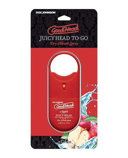 Doc Johnson Male Sex Toys GoodHead Juicy Head Dry Mouth Spray To Go 30 Oz
