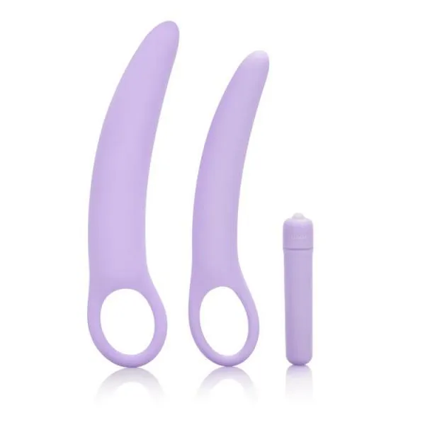 Dr Laura Berman Anal Isabelle Purple Vibrating Silicone Dilators Set of 2