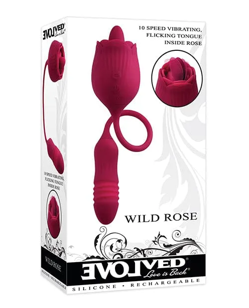 Evolved Novelties Vibrators Evolved Wild Rose Red