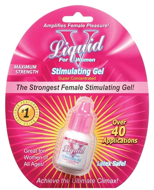 Female Sex Toys Body Action Products Liquid V Female Stimulant 10 mL Bottle In Clamshell Female Sex Toys Body Action Products Liquid V Female Stimulant 10 mL Bottle In Clamshell
