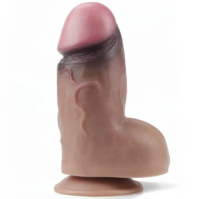 Female Sex Toys honeysx 7 Silicone Butt Plug Fat Dildo with HyperRealistic Veins