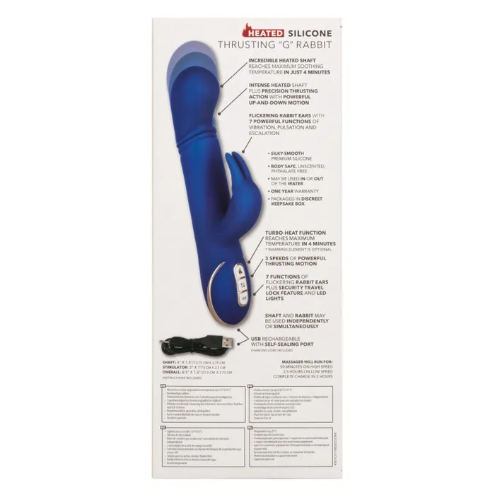 Female Sex Toys Jack Rabbit Signature Heated Silicone Thrusting G Rabbit CalExotics Female Sex Toys Jack Rabbit Signature Heated Silicone Thrusting G Rabbit CalExotics