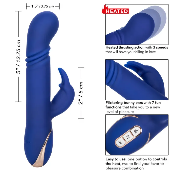 Female Sex Toys Jack Rabbit Signature Heated Silicone Thrusting G Rabbit CalExotics Female Sex Toys Jack Rabbit Signature Heated Silicone Thrusting G Rabbit CalExotics
