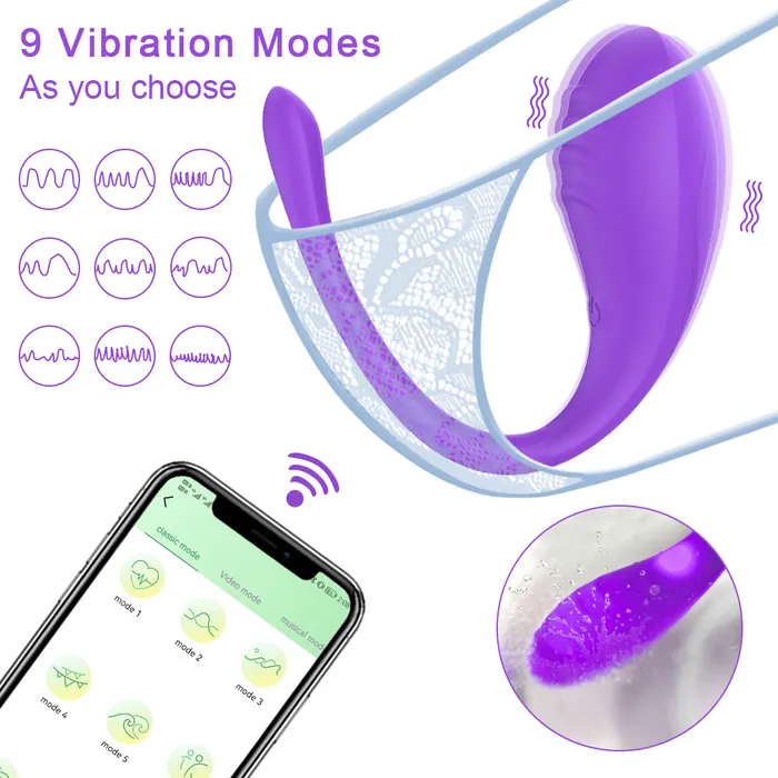 Female Sex Toys Touch Honey Bluetooth APP Vibrators Egg Wireless Remote Control G Spot Clitoris Stimulator Massager