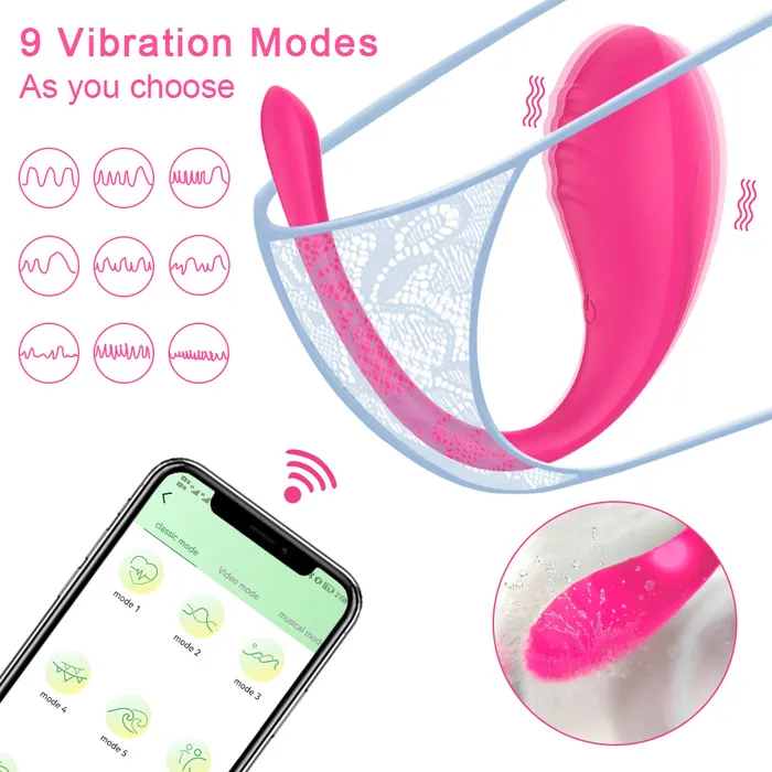Female Sex Toys Touch Honey Bluetooth APP Vibrators Egg Wireless Remote Control G Spot Clitoris Stimulator Massager
