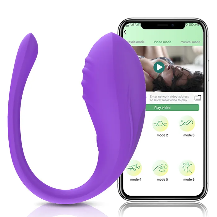 Female Sex Toys Touch Honey Bluetooth APP Vibrators Egg Wireless Remote Control G Spot Clitoris Stimulator Massager
