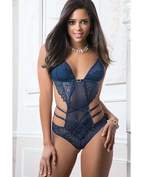 G World Intimates Teddies And Bodies Lace Mask Teddy One Size Fits Most G World Intimates Teddies And Bodies Lace Mask Teddy One Size Fits Most