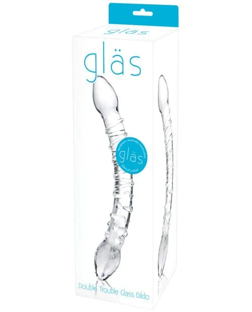 Glas Dildos Glas Double Trouble Glass Dildo