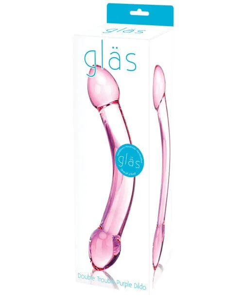 Glas Dildos Glas Double Trouble Glass Dildo Glas Dildos Glas Double Trouble Glass Dildo