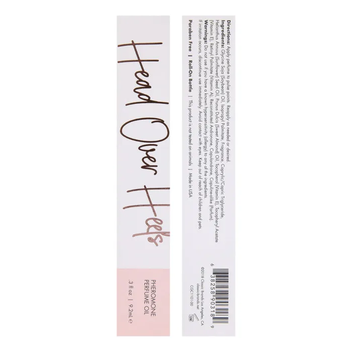 Head Over Heels Pheromone Perfume Oil 92 ml Classic Brands Male Sex Toys Head Over Heels Pheromone Perfume Oil 92 ml Classic Brands Male Sex Toys