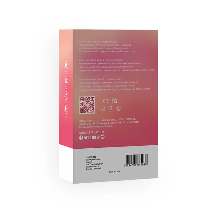 Honey Play Box Alvina Luxury Tongue Vibrator Honey Play Box Female Sex Toys