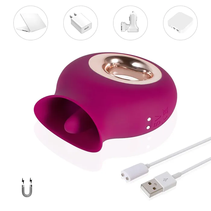 Honey Play Box Alvina Luxury Tongue Vibrator Honey Play Box Female Sex Toys