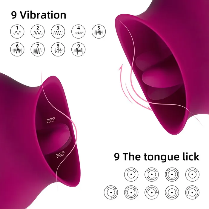 Honey Play Box Alvina Luxury Tongue Vibrator Honey Play Box Female Sex Toys