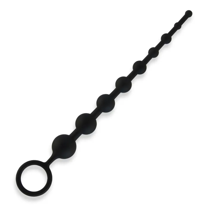 Hustler Male Sex Toys BodySafe Silicone Anal Beads 9 Beads