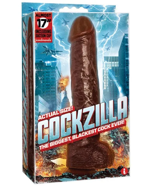 Icon Brands INC Anal Icon Male Cockzilla Black