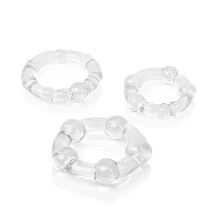 Island Rings Clear CalExotics Dildos Island Rings Clear CalExotics Dildos