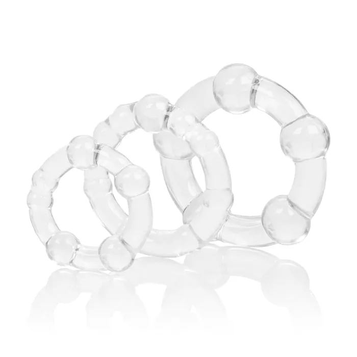 Island Rings Clear CalExotics Dildos Island Rings Clear CalExotics Dildos