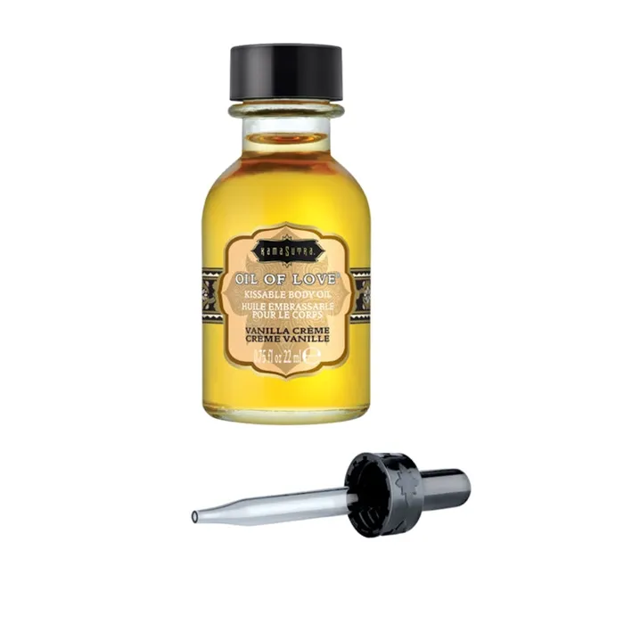 Kama Sutra Dildos Oil of Love Vanilla Creme 075 Fl Oz 22 ml