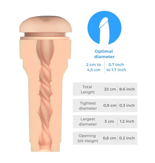 Kiiroo Male Sex Toys Kiiroo Feel Anus Stroker in Vanilla