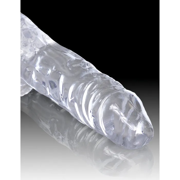King Cock Clear 4 Cock With Balls Pipedream Dildos