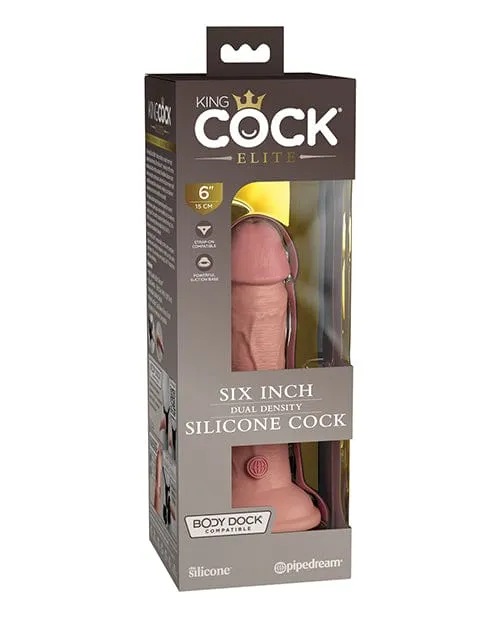 King Cock Elite 6 Dual Density Silicone Cock Pipedream Products Female Sex Toys King Cock Elite 6 Dual Density Silicone Cock Pipedream Products Female Sex Toys