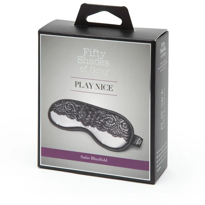 Lovehoney Fifty Shades Vibrators Fifty Shades of Grey Play Nice Satin Blindfold Lovehoney Fifty Shades Vibrators Fifty Shades of Grey Play Nice Satin Blindfold