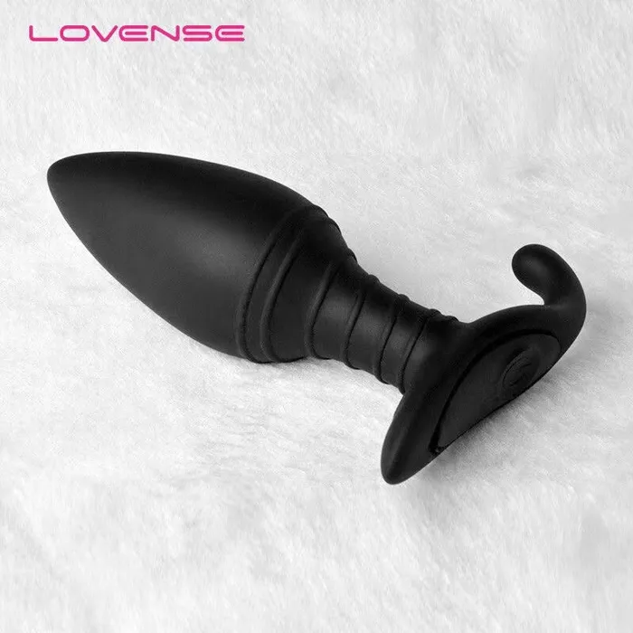 Lovense Hush Bluetooth APP control wearable vibrating butt plug Lovense Anal