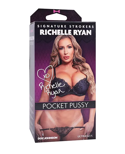 Male Sex Toys Doc Johnson Signature Strokers ULTRASKYN Pocket Pussy Richelle Ryan Vanilla Male Sex Toys Doc Johnson Signature Strokers ULTRASKYN Pocket Pussy Richelle Ryan Vanilla