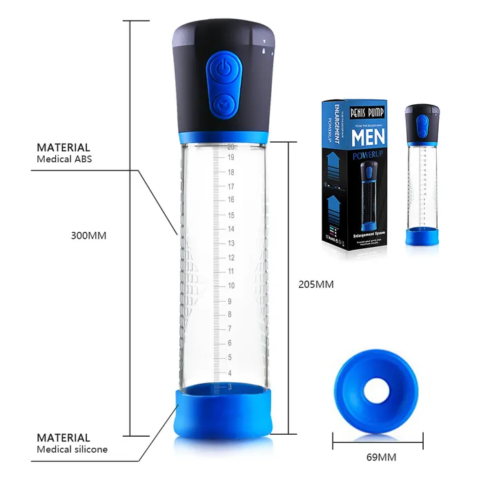 Male Sex Toys Electric Penis Pump Penise Vacuum Penis Enlargement Dick Pump Touch Honey