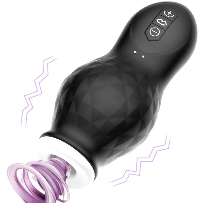 Male Sex Toys honeysx Bragon Automatic HandsFree Sucking Telescopic Cup Stroker