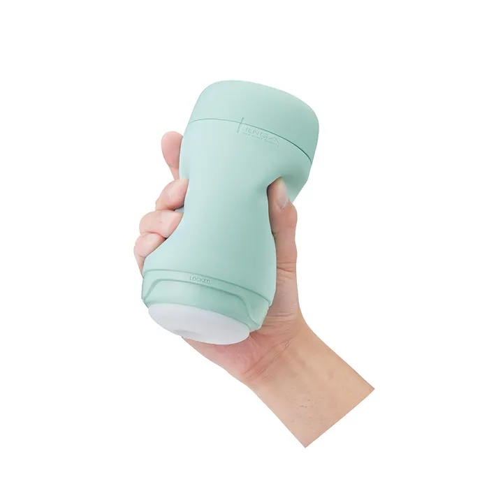 Male Sex Toys TENGA Puffy Stroker Mint Green TENGA