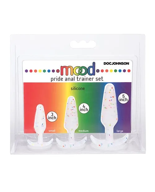 Mood Pride Anal Trainer Set Multi Colored Set Of 3 Doc Johnson Anal Mood Pride Anal Trainer Set Multi Colored Set Of 3 Doc Johnson Anal