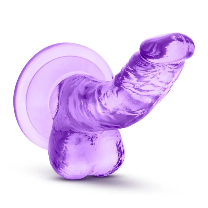 Naturally Yours 4 Inch Mini Cock Purple Blush Novelties Dildos Naturally Yours 4 Inch Mini Cock Purple Blush Novelties Dildos