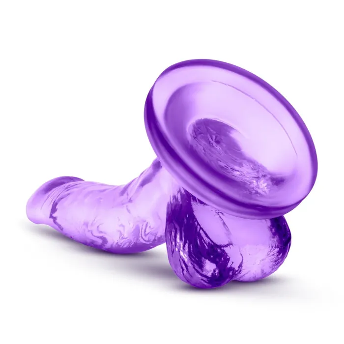Naturally Yours 4 Inch Mini Cock Purple Blush Novelties Dildos Naturally Yours 4 Inch Mini Cock Purple Blush Novelties Dildos
