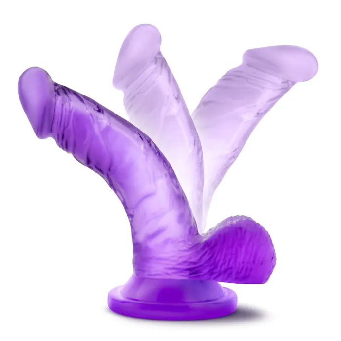 Naturally Yours 4 Inch Mini Cock Purple Blush Novelties Dildos Naturally Yours 4 Inch Mini Cock Purple Blush Novelties Dildos